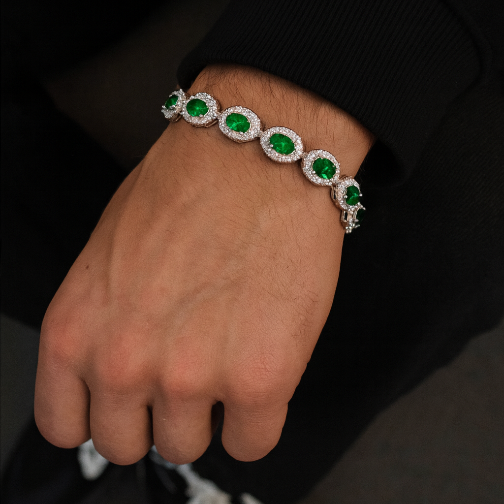 Emerald Glow Bracelet