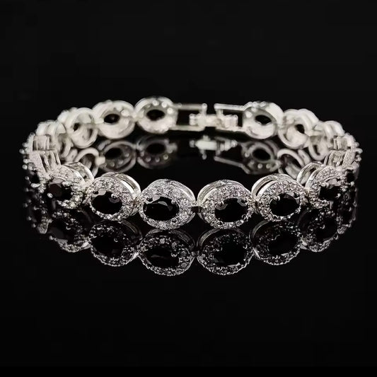 Obsidian Elegance Bracelet