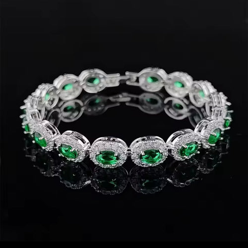 Emerald Glow Bracelet