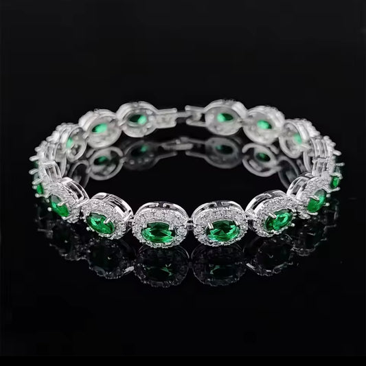 Emerald Glow Bracelet